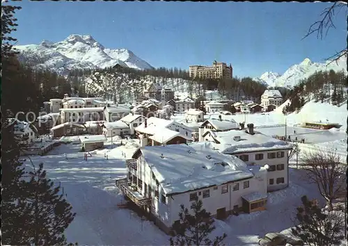 AK / Ansichtskarte Sils Maria Graubuenden Dorfpartie / Sils Maria /Bz. Maloja