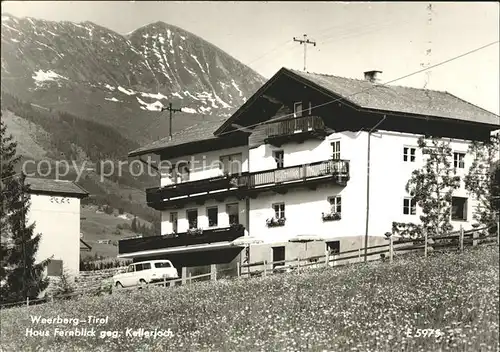 AK / Ansichtskarte Weerberg Haus Fernblick gegen Kellerjoch Kat. Weerberg