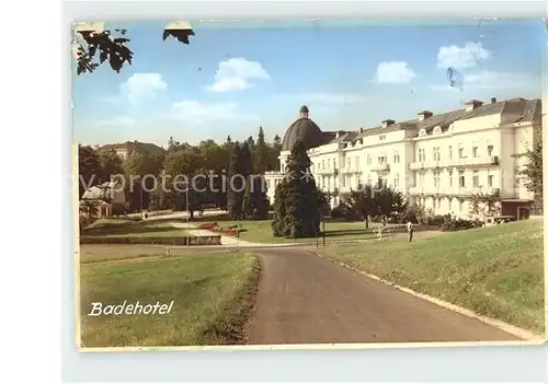 AK / Ansichtskarte Bad Wildungen Badehotel Kat. Bad Wildungen