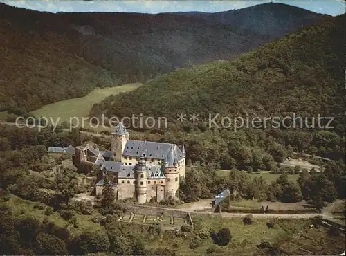 AK / Ansichtskarte Mayen Fliegeraufnahme Schloss Buerresheim Kat. Mayen