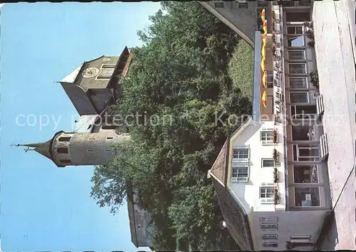 AK / Ansichtskarte Rankweil Vorarlberg Burg Cafe Konditorei Kat. Rankweil