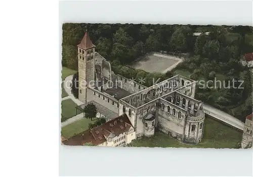 AK / Ansichtskarte Bad Hersfeld Ruine der Stiftskirche Fliegeraufnahme Kat. Bad Hersfeld