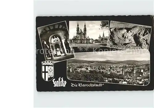 AK / Ansichtskarte Fulda Dom und Michaelskirche Bischof Panorama Kat. Fulda