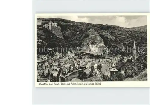 AK / Ansichtskarte Oberstein Nahe Felsenkirche und Neues Schloss Kat. Idar Oberstein