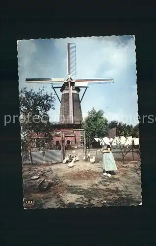 AK / Ansichtskarte Zeeland Niederlande Hollandre Molen Windmuehle Kat. Niederlande