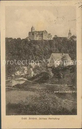 AK / Ansichtskarte Rochsburg Graeflich Schoenburgisches Schloss an der Mulde Kat. Lunzenau