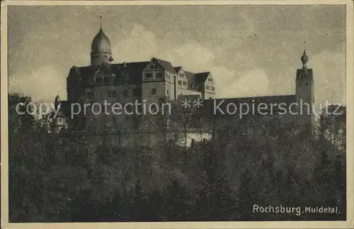 AK / Ansichtskarte Rochsburg Schloss an der Mulde Muldental Kat. Lunzenau