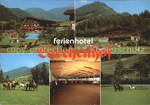 AK / Ansichtskarte Erpfendorf Ferienhotel Laerchenhof Swimming Pool Fitnesscenter Reiten Kat. Kirchdorf in Tirol