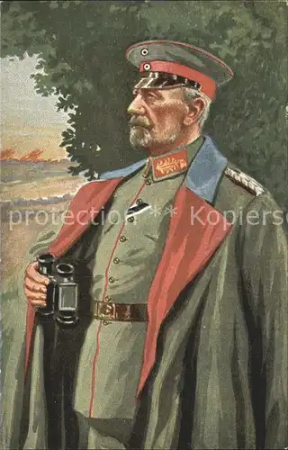 AK / Ansichtskarte Militaria Generaele Stab Deutschland General von Gallwitz / Militaria /