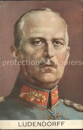 AK / Ansichtskarte Militaria Generaele Stab Deutschland Ludendorff  / Militaria /