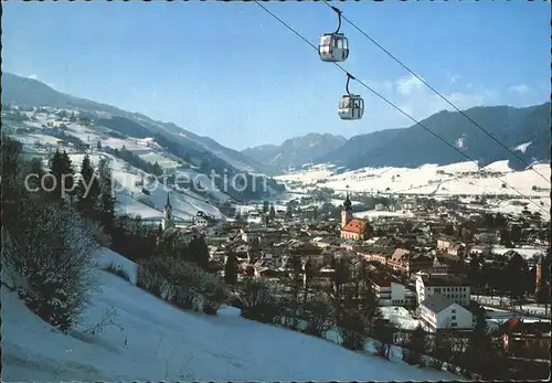 AK / Ansichtskarte Schladming Obersteiermark Panorama Wintersportzentrum Planai Seilbahn Alpen Kat. Schladming