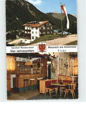 AK / Ansichtskarte Maurach Tirol Gasthaus Restaurant Vier Jahreszeiten Kat. Eben am Achensee