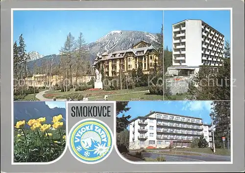 AK / Ansichtskarte Smokovce Grand Hotel Hotel Bellevue Zotavovna