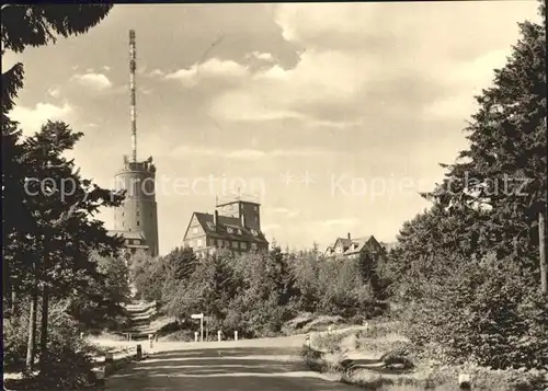 AK / Ansichtskarte Grosser Inselsberg Sendeturm Aussichtsturm Berggaststaette Kat. Brotterode