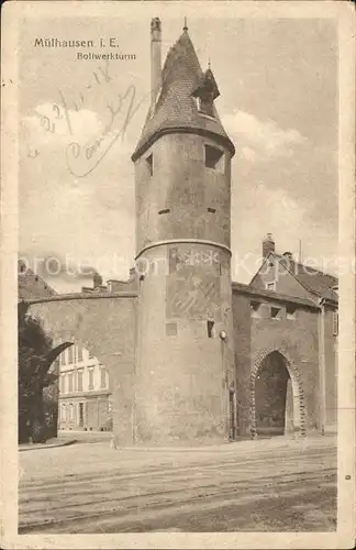 AK / Ansichtskarte Muehlhausen Elsass Turm Kat. Mulhouse