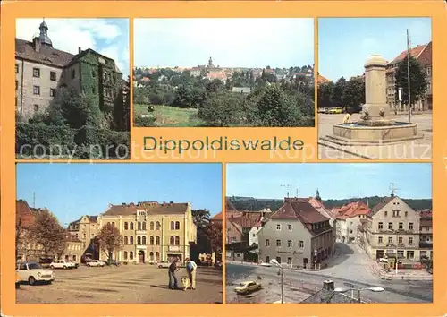 AK / Ansichtskarte Dippoldiswalde Osterzgebirge Schloss  Kat. Dippoldiswalde