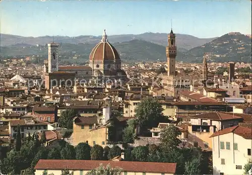 AK / Ansichtskarte Firenze Toscana Panorama Kathedrale Kirche Palast Kat. Firenze