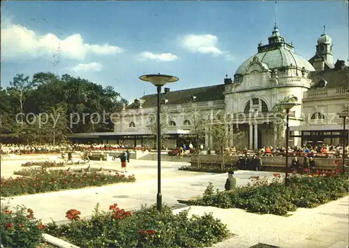 AK / Ansichtskarte Bad Oeynhausen Kurhaus neue Anlagen Kat. Bad Oeynhausen