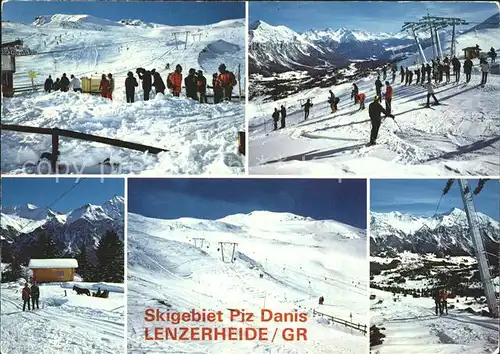 AK / Ansichtskarte Lenzerheide GR Skigebiet Piz Danis