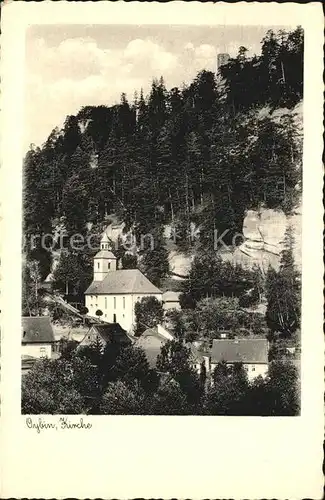 AK / Ansichtskarte Oybin Kirche Berg Oybin Zittauer Gebirge Kat. Kurort Oybin