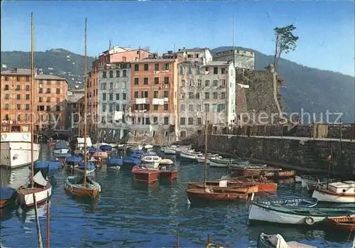 AK / Ansichtskarte Camogli Il porticciolo Hafen Kat. Italien