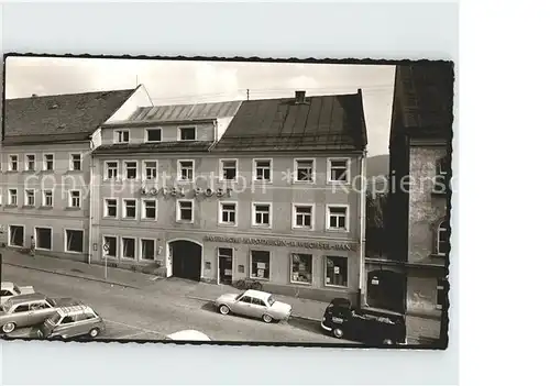 AK / Ansichtskarte Zwiesel Niederbayern Hotel Post Kat. Zwiesel