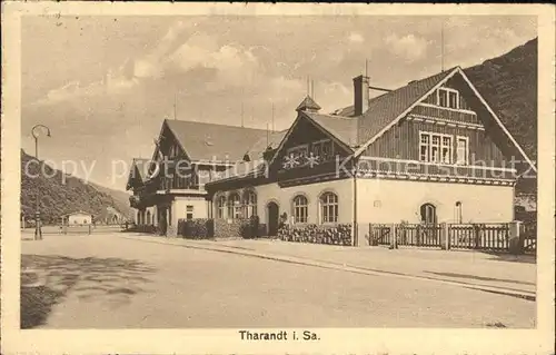 AK / Ansichtskarte Tharandt Bahnwirtschaft Kat. Tharandt