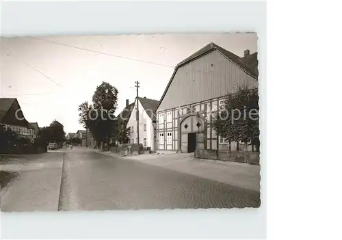 AK / Ansichtskarte Godelheim Strassenpartie Kat. Hoexter