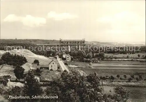 AK / Ansichtskarte Niederfinow Schiffshebewerk Kat. Niederfinow