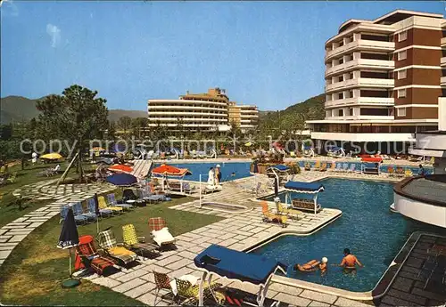 AK / Ansichtskarte Galzignano Terme Hotel Splendid  Majestic Sporting Terme Thermalschwimmbecken Kat. Galzignano Terme