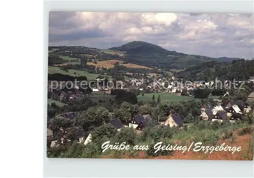 AK / Ansichtskarte Geising Erzgebirge Panorama Kat. Geising Osterzgebirge