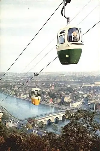 AK / Ansichtskarte Namur Wallonie Teleferique Panorama Kabinenbahn Kat. 