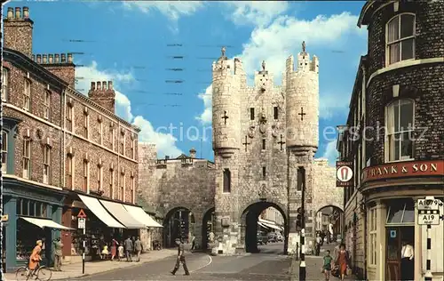 AK / Ansichtskarte York UK Micklegate Bar Kat. York