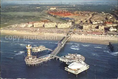 AK / Ansichtskarte Scheveningen Pier Fliegeraufnahme Kat. Scheveningen