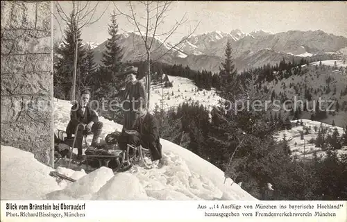 AK / Ansichtskarte Oberaudorf Blick vom Bruenstein Kat. Oberaudorf