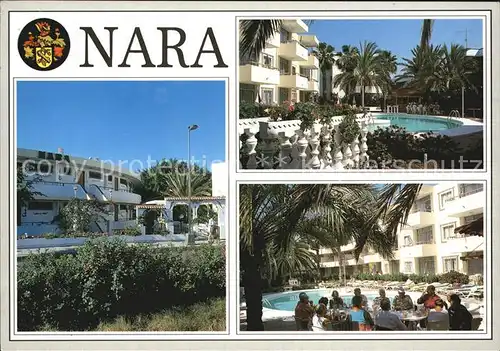 AK / Ansichtskarte Playa del Ingles Gran Canaria Apartamentos Nara Swimming Pool Kat. San Bartolome de Tirajana