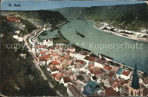 AK / Ansichtskarte St Goar Panorama Rhein Kat. Sankt Goar