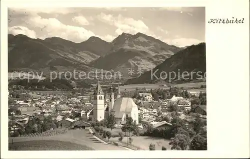 AK / Ansichtskarte Kitzbuehel Tirol Kirchenpartie Kat. Kitzbuehel
