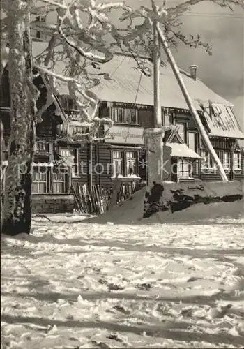 AK / Ansichtskarte Auersberg Wildenthal HO Berghotel Kat. Eibenstock