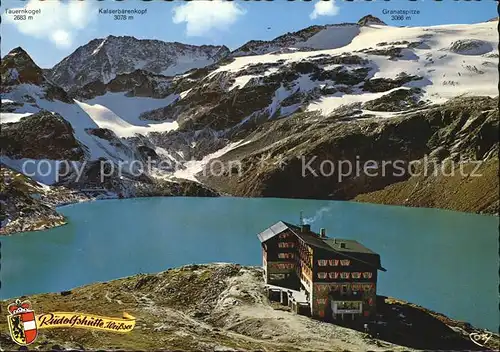 AK / Ansichtskarte Rudolfshuette Alpenhotel am Weisssee Stubachtal Hohe Tauern Kat. Uttendorf