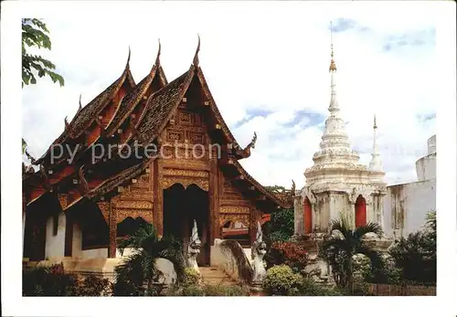 AK / Ansichtskarte Chiang Mai Phra Vihara Wat Phra Singh Buddhistische Tempelanlage Kat. Chiang Mai