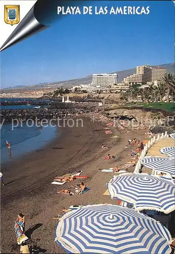 AK / Ansichtskarte Playa de las Americas Strand Hotels Kat. Arona Tenerife Islas Canarias