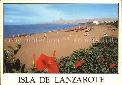 AK / Ansichtskarte Puerto del Carmen Playa Strand Kat. Tias Lanzarote