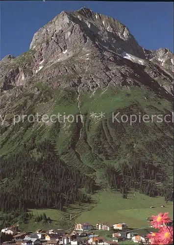 AK / Ansichtskarte Lech Vorarlberg mit Omeshorn Arlberg Kat. Lech