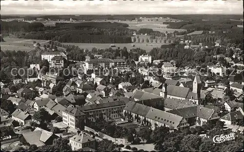 AK / Ansichtskarte Bad Woerishofen Kneippheilbad Dominikanerinnen Kloster Fliegeraufnahme Kat. Bad Woerishofen