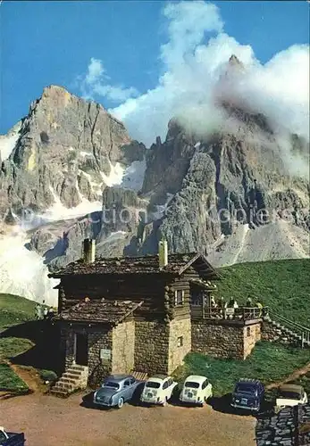 AK / Ansichtskarte Dolomiti Baita Segantini Cimon della Pala Kat. Italien