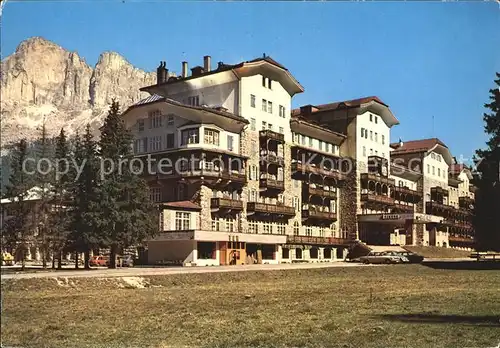 AK / Ansichtskarte Passo Carezza Dolomiti Grand Hotel Karerpass Rosengarten Dolomiten Kat. Italien