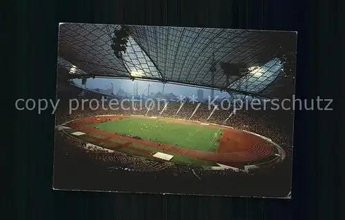 AK / Ansichtskarte Stadion Muenchen Olympiastadion  Kat. Sport