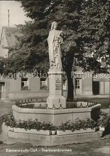 AK / Ansichtskarte Konnersreuth Oberpfalz Theresienbrunnen Kat. Konnersreuth