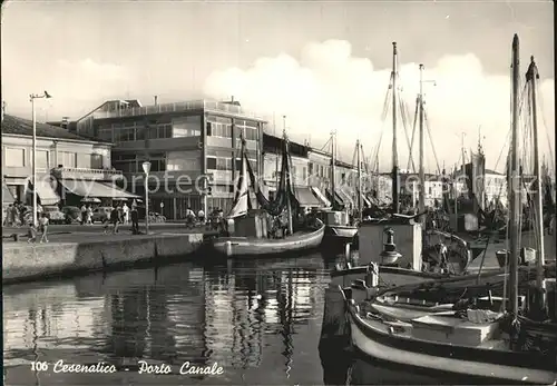 AK / Ansichtskarte Cesenatico Porto Canale Fischkutter Kat. Italien